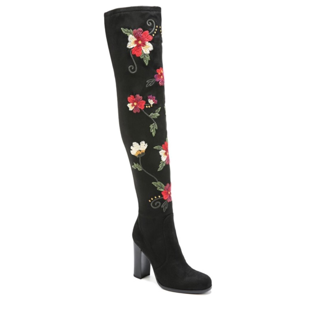 NEW Sam Edelman Rose Embroidered OTK Boot